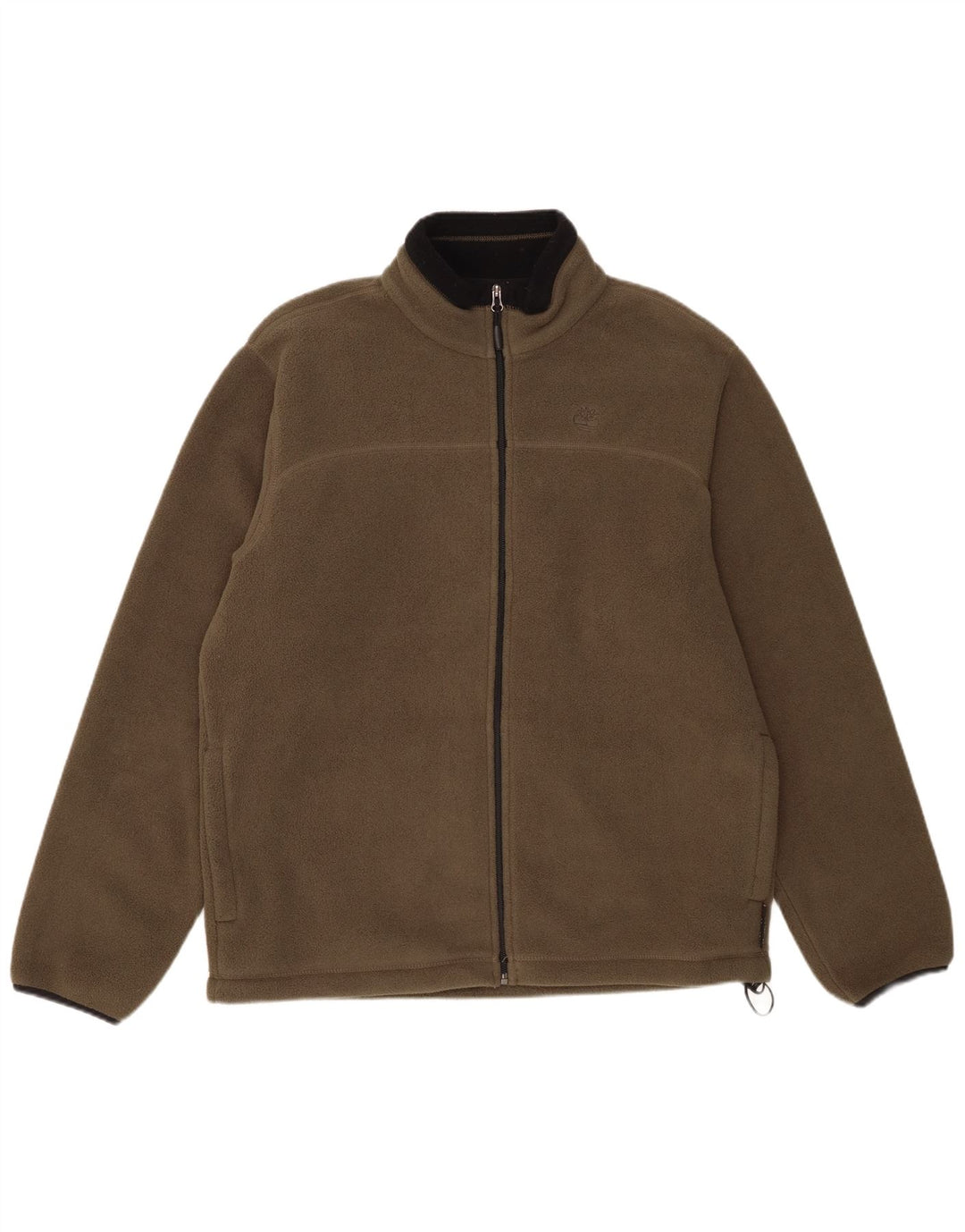 Męska kurtka polarowa Timberland UK 40, duża, khaki, poliester