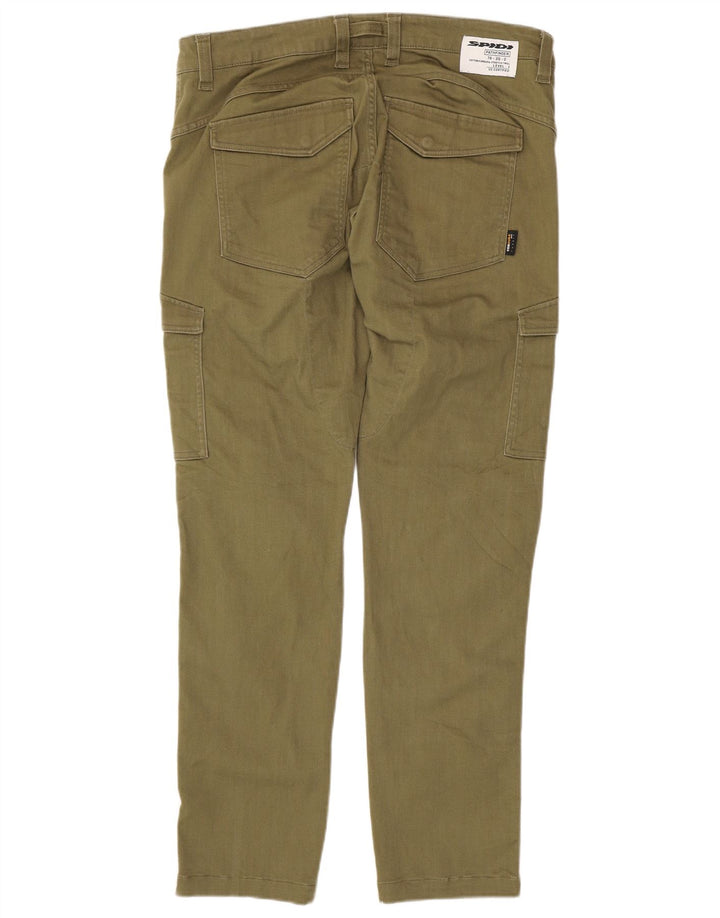 Męskie spodnie cargo Spidi W36 L33 Khaki, bawełna