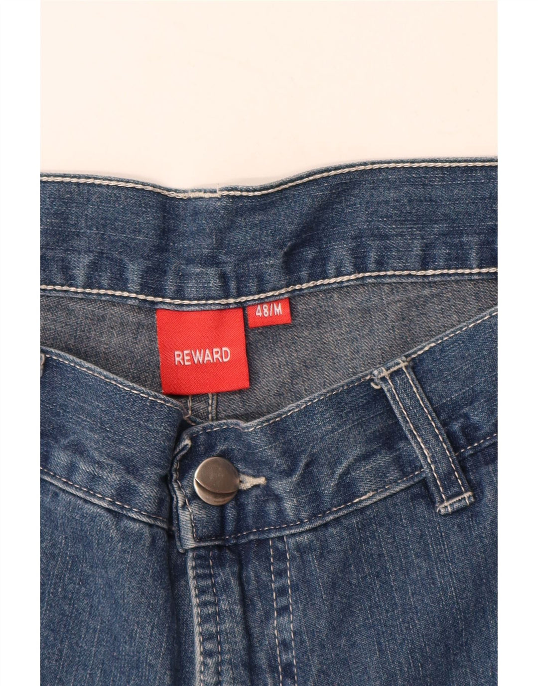 Męskie spodenki jeansowe REWARD IT 48 Medium W32 granatowe