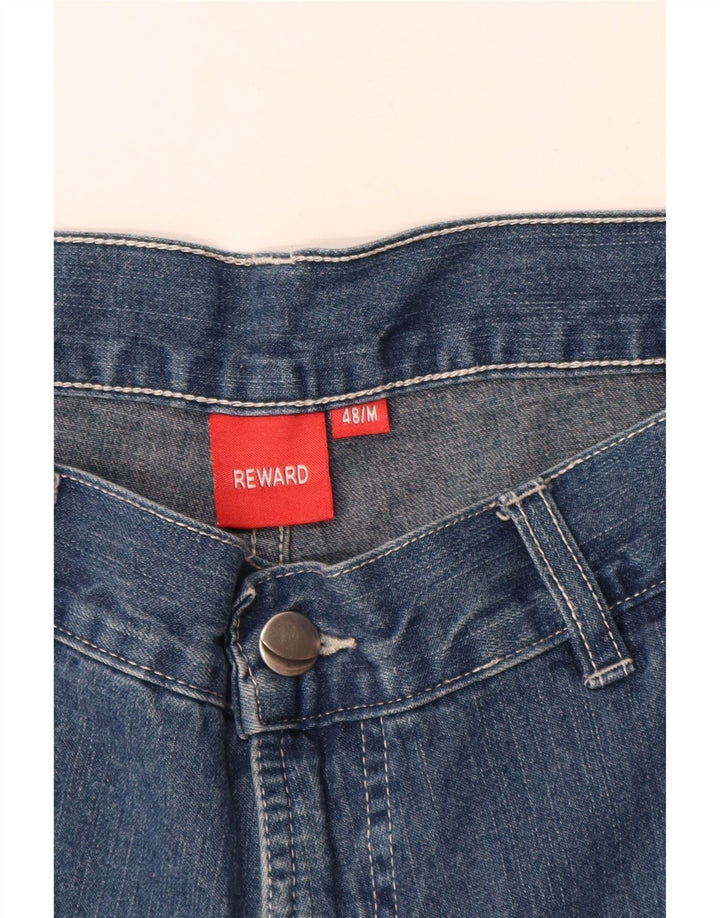 Męskie spodenki jeansowe REWARD IT 48 Medium W32 granatowe