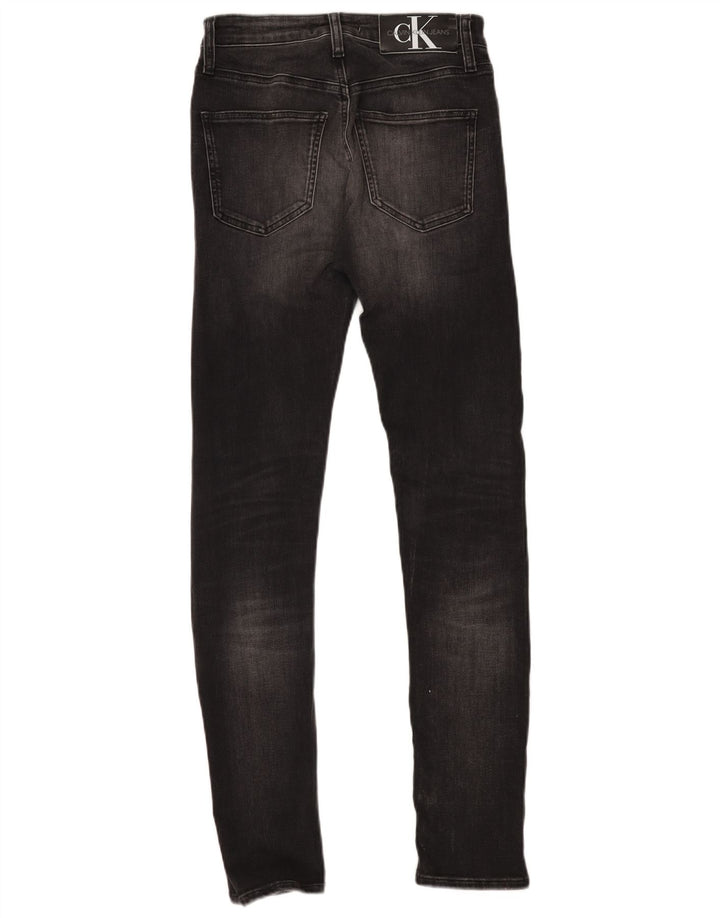 Męskie jeansy super obcisłe CALVIN KLEIN W28 L32 szare