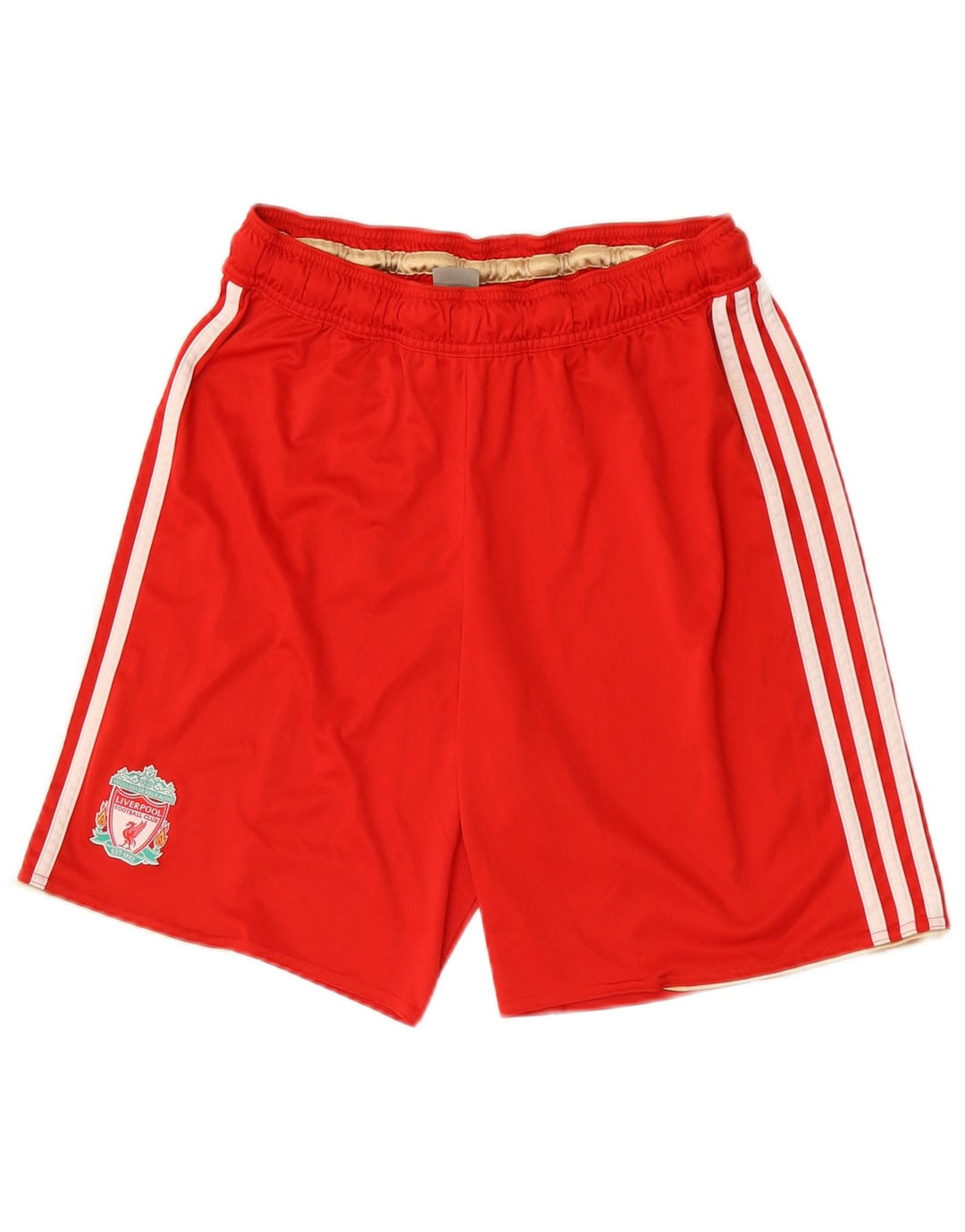 Męskie spodenki sportowe Adidas Liverpool, średni czerwony poliester
