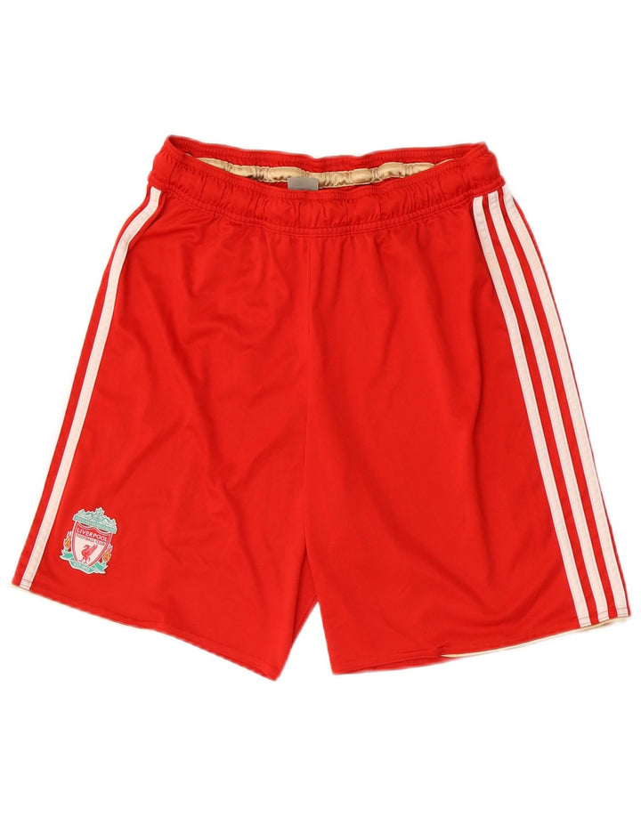 Męskie spodenki sportowe Adidas Liverpool, średni czerwony poliester
