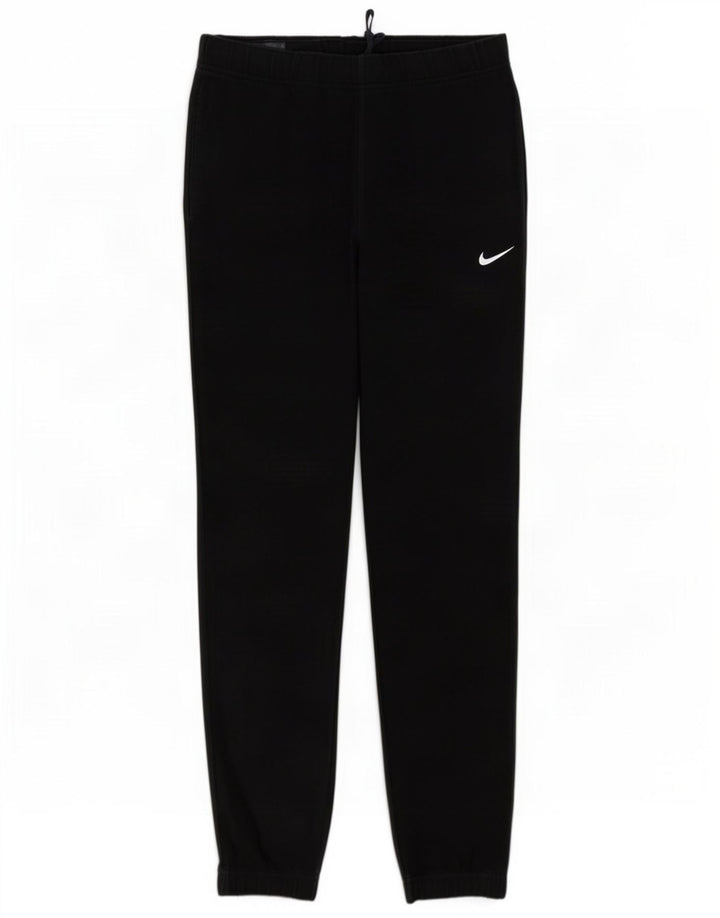 Męskie spodnie dresowe Nike Slim Joggers, małe, czarne, bawełniane
