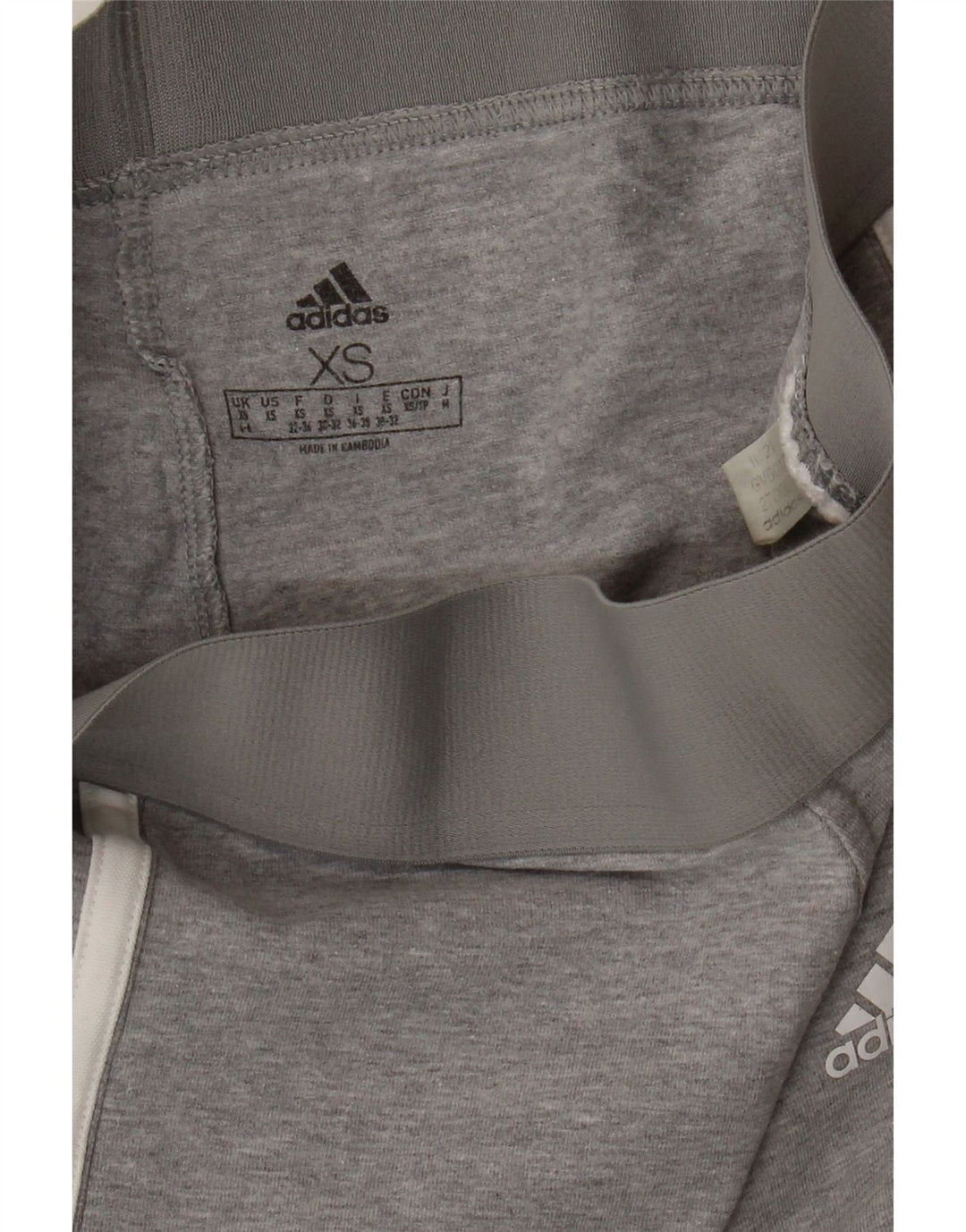 Legginsy damskie ADIDAS UK 4/6 XS szare