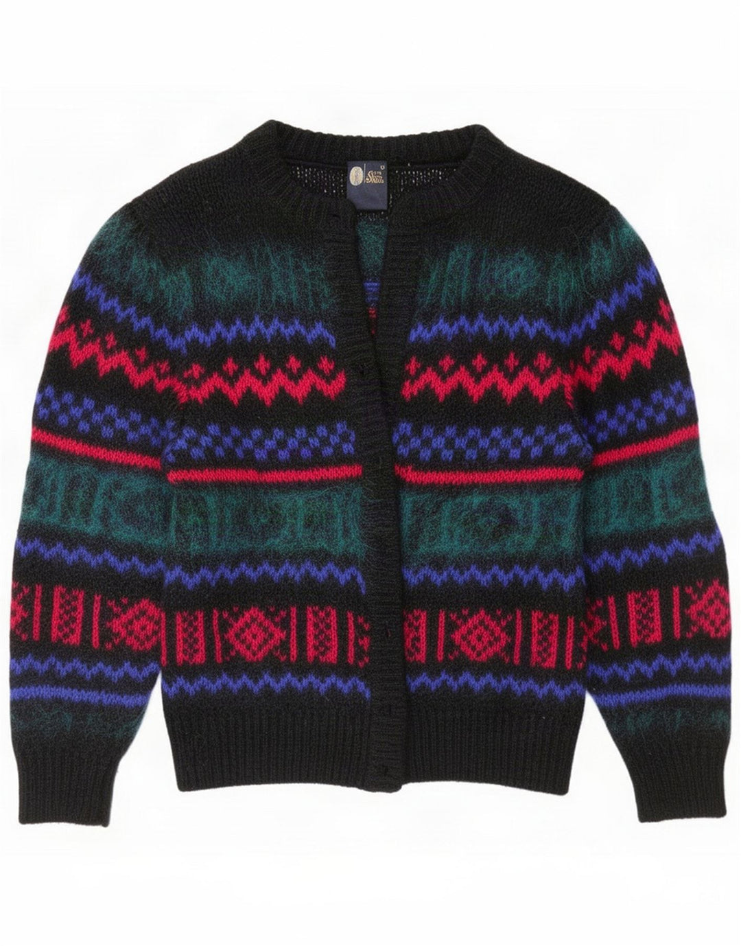 Damski sweter kardigan Your Sixth Sense UK 12 Medium Wielokolorowy
