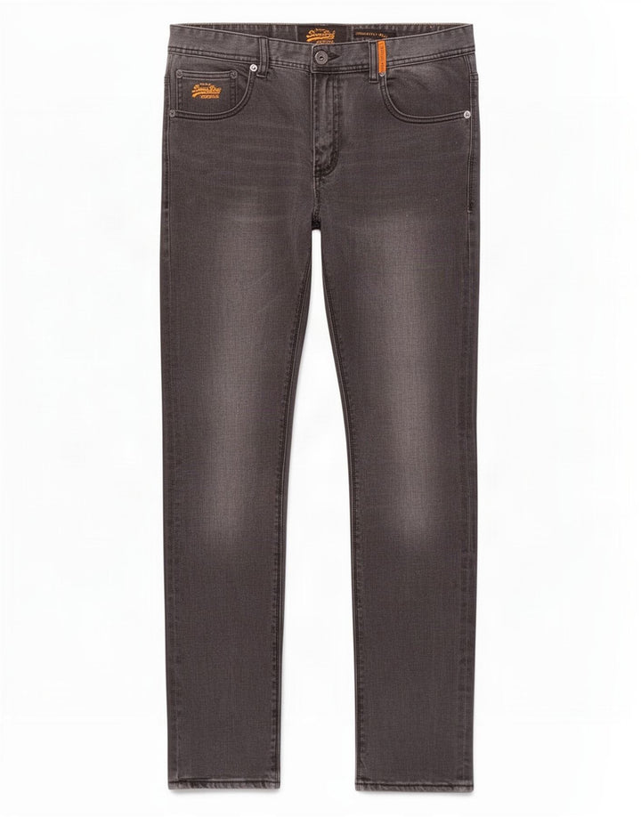 Męskie dżinsy Superdry Corpporal W34 L32 Szara bawełna