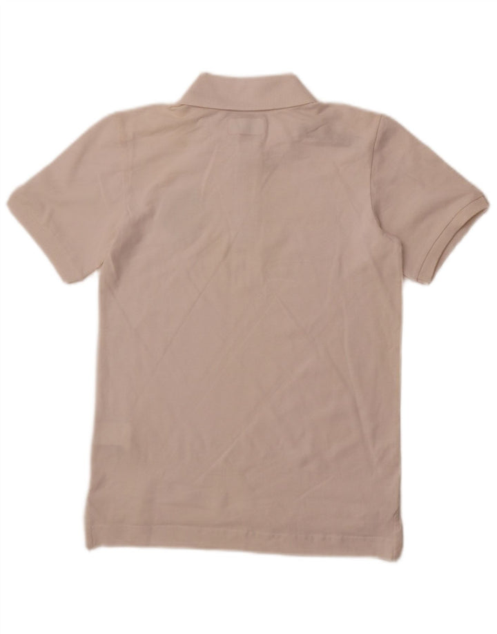 Chłopięca koszulka polo Kappa ACD Solignano 11-12 lat, biała bawełna