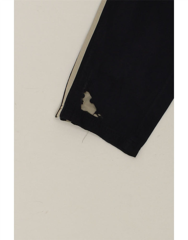 ADIDAS Mens Tracksuit Trousers Large Navy Blue Polyester Vintage Adidas and Second-Hand Adidas from Messina Hembry 