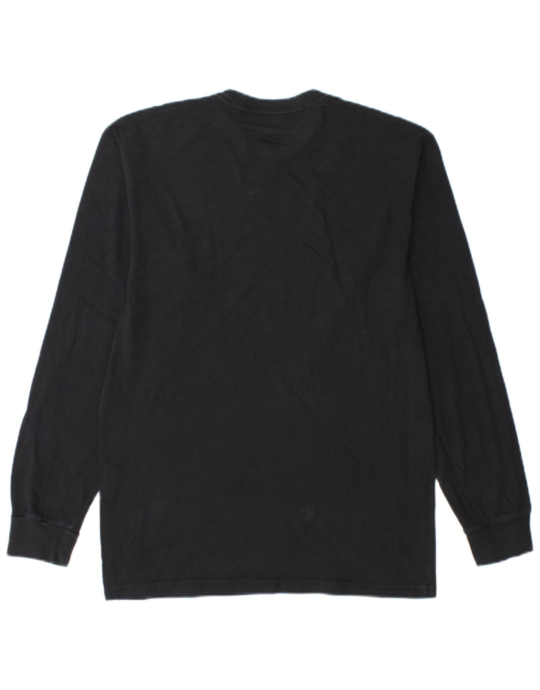 Męski top VANS o klasycznym kroju z grafiką, długim rękawem, średnio czarny, bawełniany