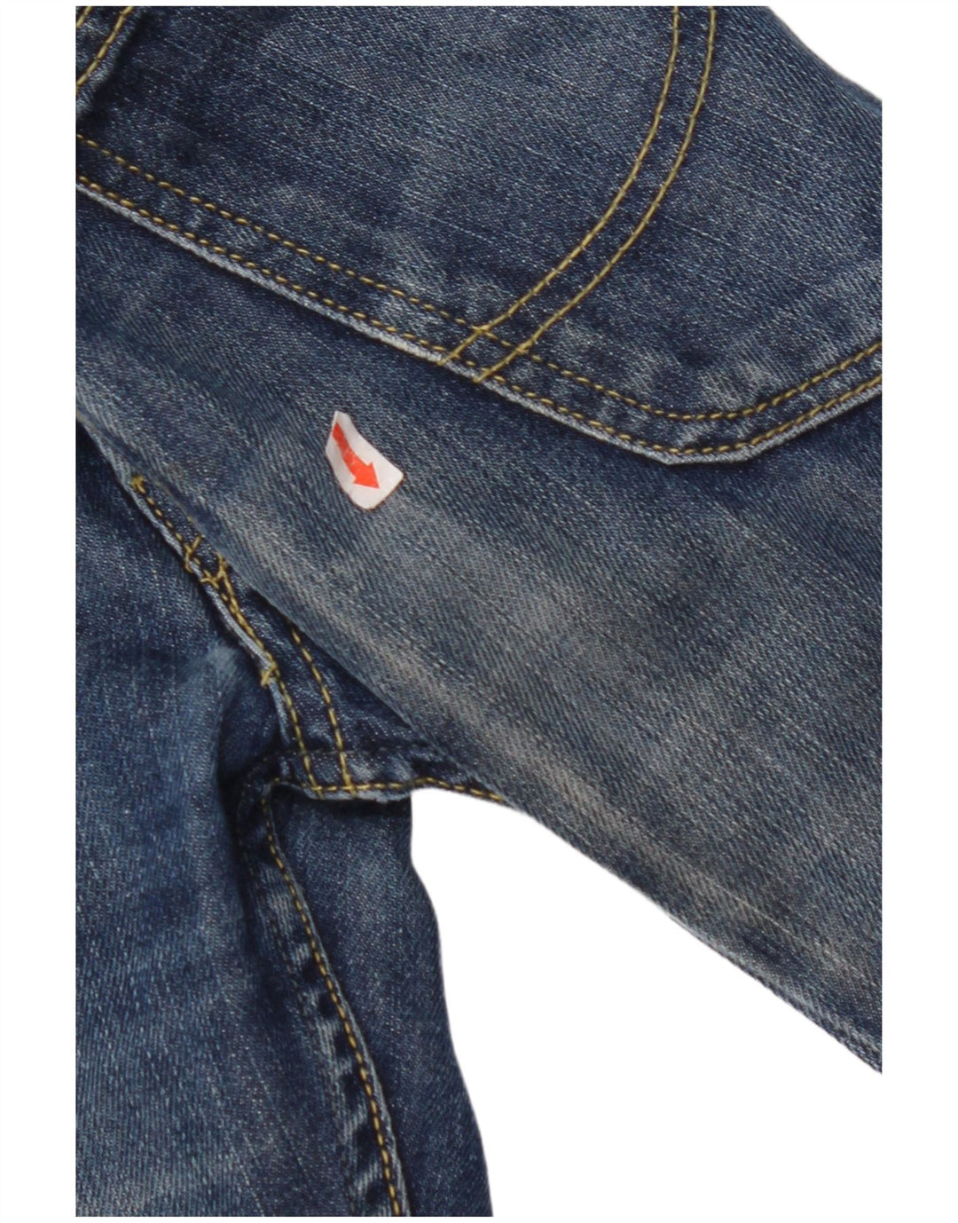 Męskie jeansy LEE Knox Straight W32 L34 Granatowa bawełna