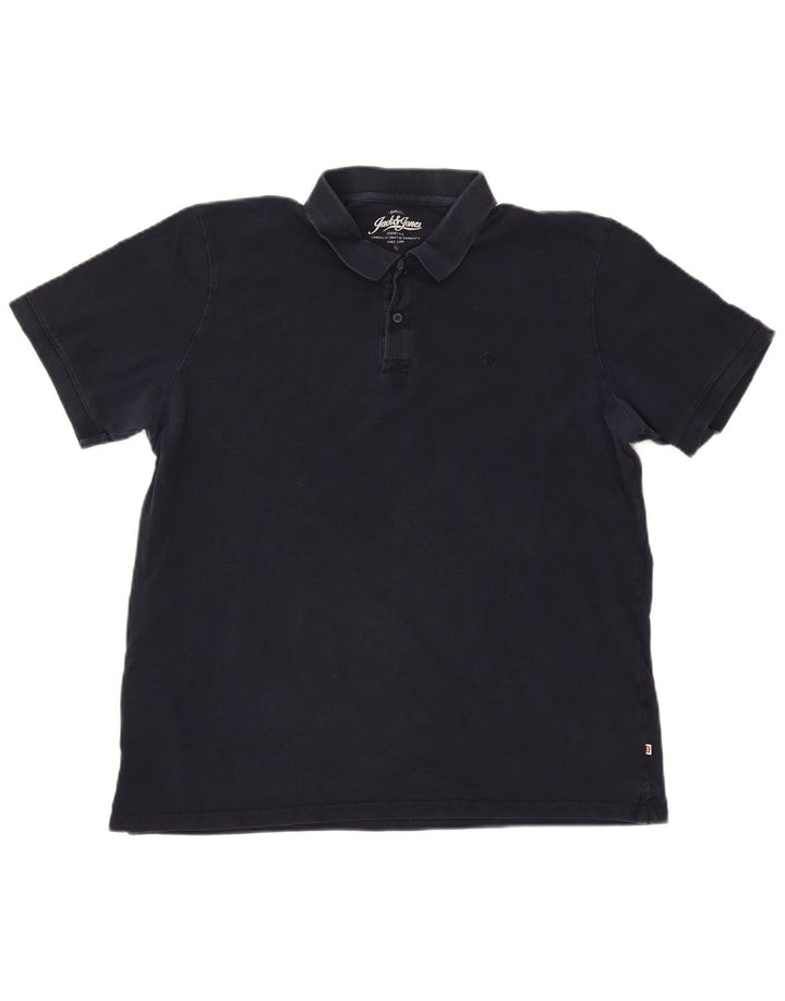 Męska koszulka polo Jack & Jones XL, granatowa