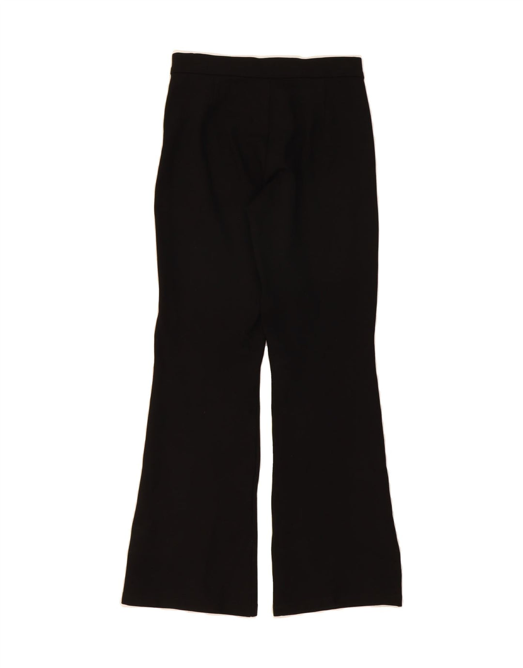 ZARA Womens Flare Chino Trousers Small W26 L29 Black Vintage Zara and Second-Hand Zara from Messina Hembry 