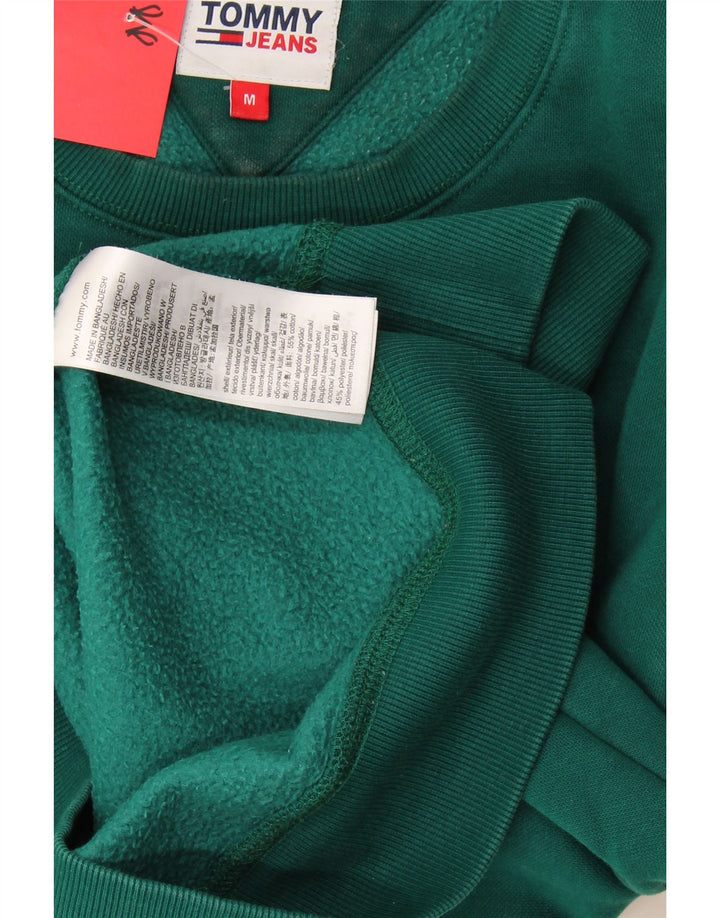 Męska bluza Tommy Hilfiger, średnia, zielona bawełna