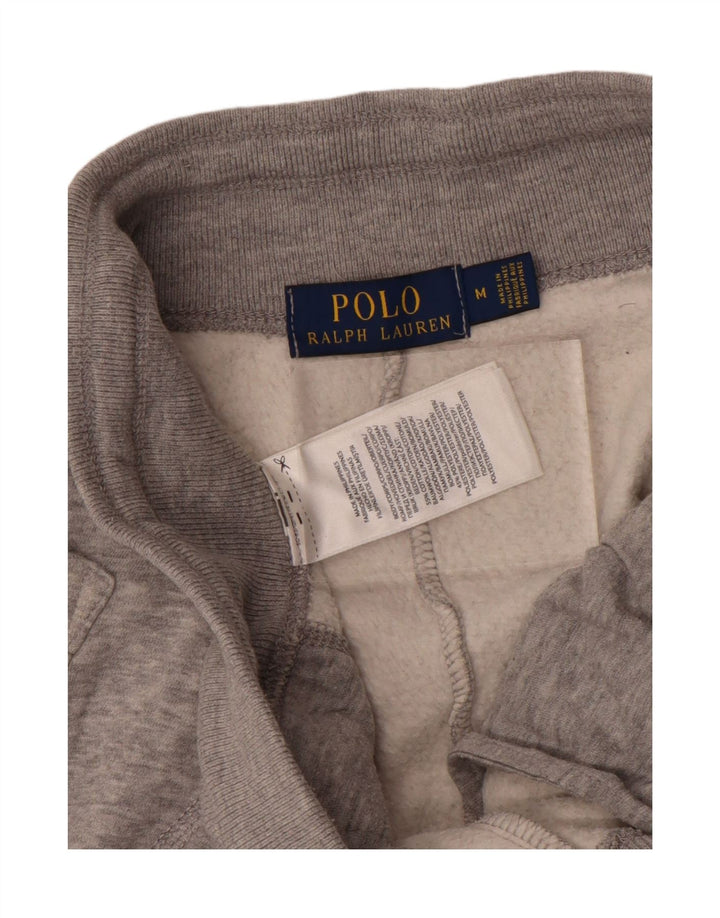 POLO RALPH LAUREN Męskie spodnie dresowe Joggers średnioszare nakrapiane
