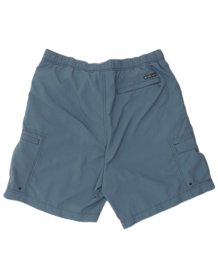 Męskie spodenki cargo Columbia W36, niebieski nylon
