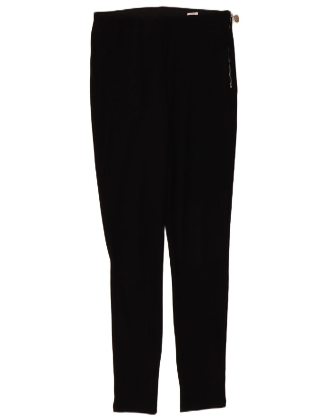 Spodnie damskie Zara Skinny Casual, średnie W28 L28, czarny poliester