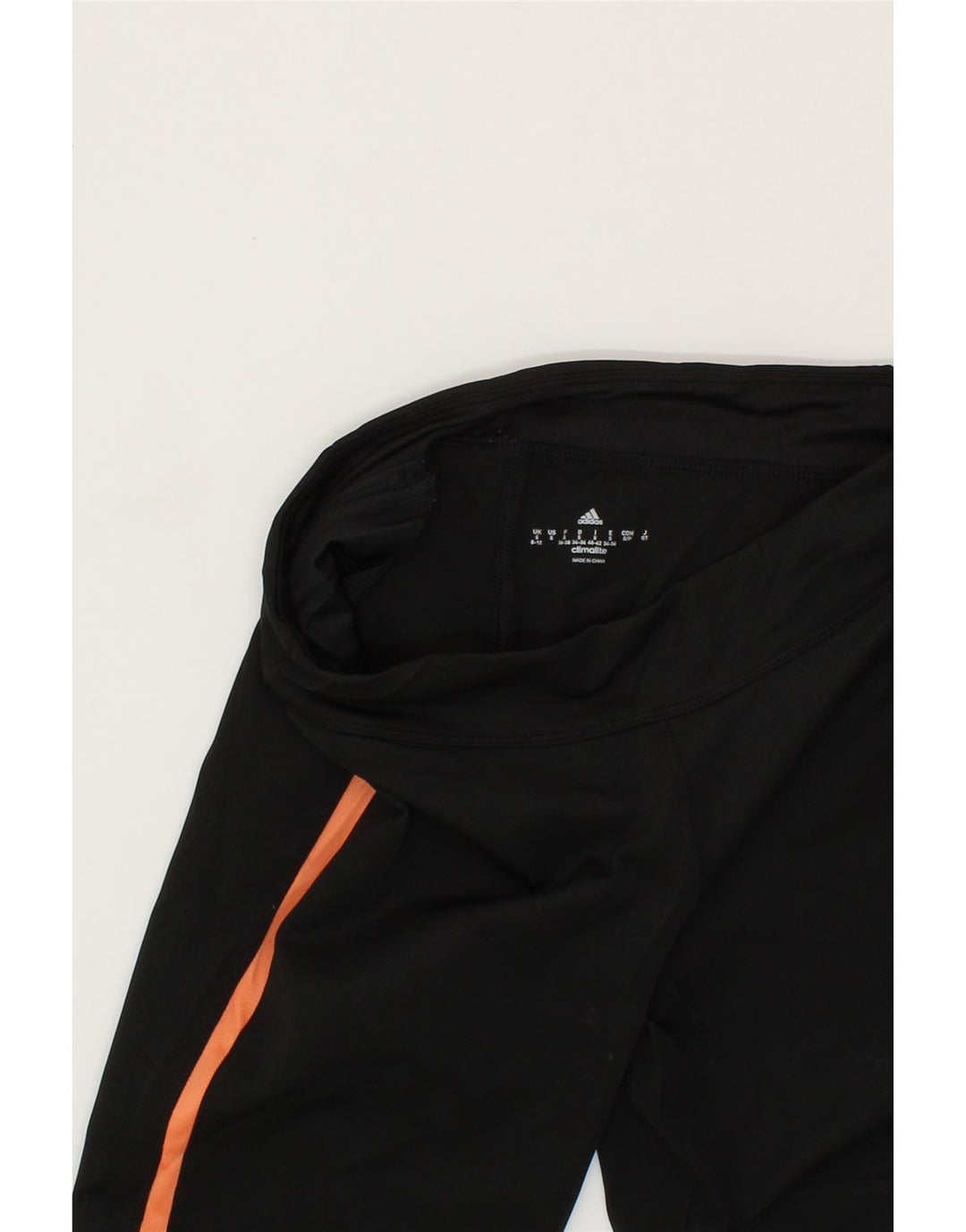 ADIDAS Womens Climacool Capri Leggings UK 8/10 Small  Black Polyester Vintage Adidas and Second-Hand Adidas from Messina Hembry 