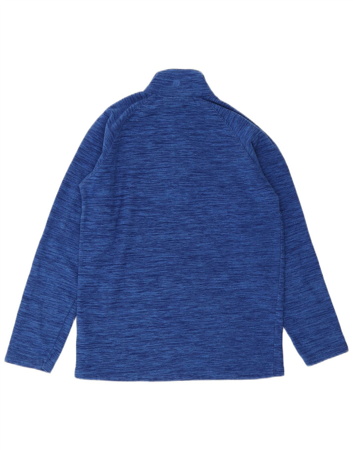 MOUNTAIN WAREHOUSE Męski sweter polarowy z zamkiem błyskawicznym, mały, w niebieskie plamki