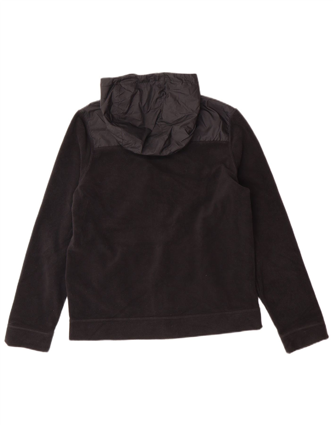 Kurtka polarowa z kapturem dla dziewcząt Nike 13-14 lat XL, czarna, poliestrowa, sportowa