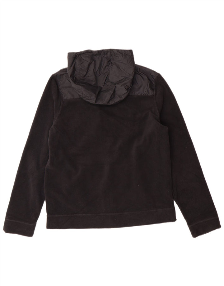 Kurtka polarowa z kapturem dla dziewcząt Nike 13-14 lat XL, czarna, poliestrowa, sportowa