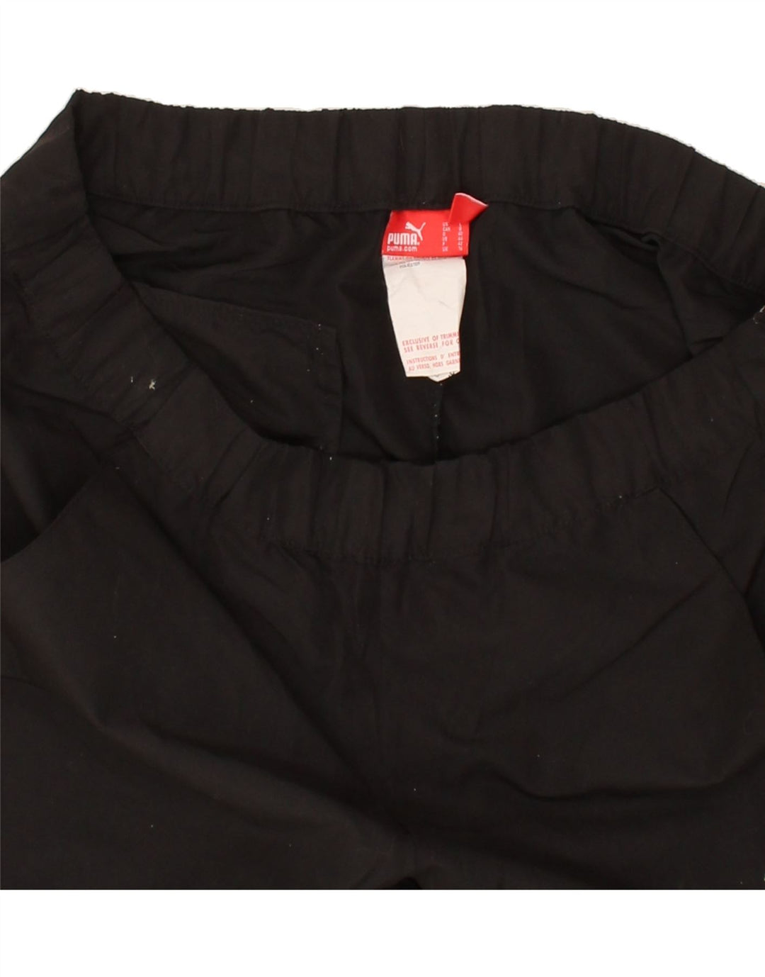PUMA Womens Bermuda Sport Shorts UK 14 Large Black Polyester Vintage Puma and Second-Hand Puma from Messina Hembry 
