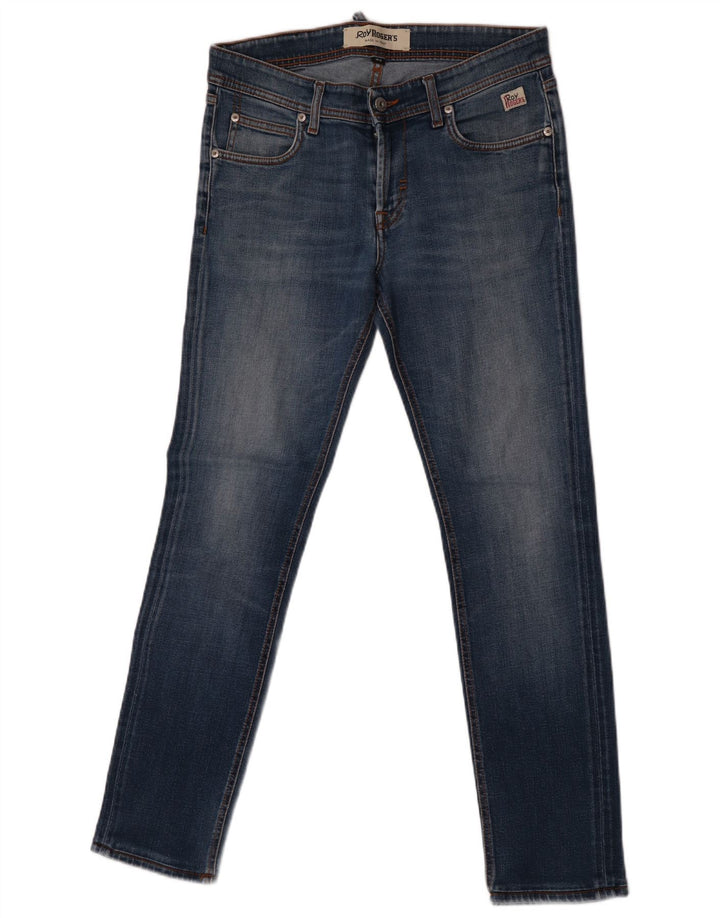Jeansy damskie Roy Rogers W32 L30 Niebieskie
