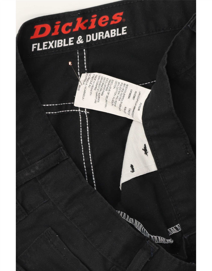 Męskie proste spodnie codzienne Dickies W36 L32 Czarny poliester