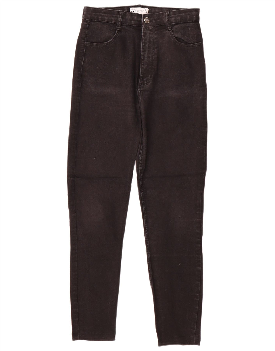 Damskie jeansy zwężane Zara EU 38 Small W28 L26 Czarne