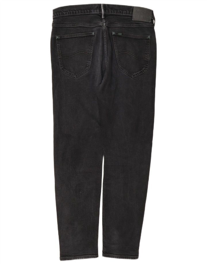 Męskie jeansy Lee Austin Tapered W34 L32, czarne, bawełniane