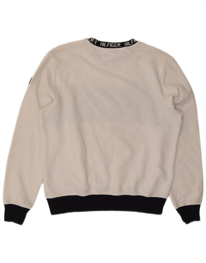 Męska bluza z grafiką Tommy Hilfiger w kolorze średniej bieli