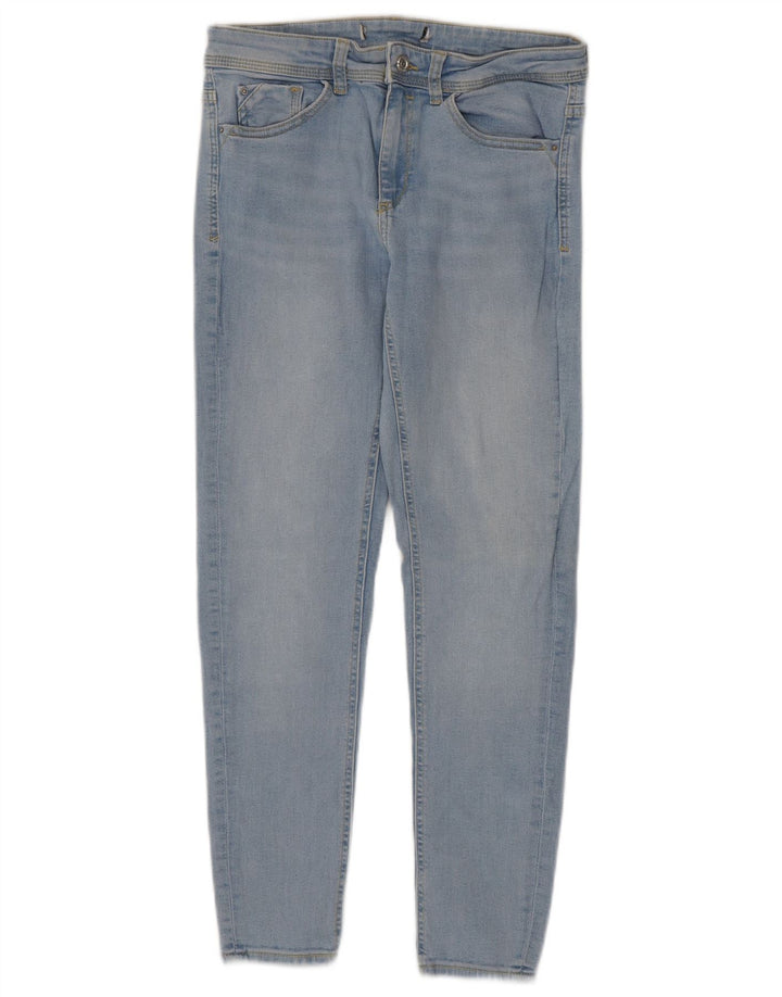 Damskie jeansy obcisłe ZARA W28 L27 niebieskie