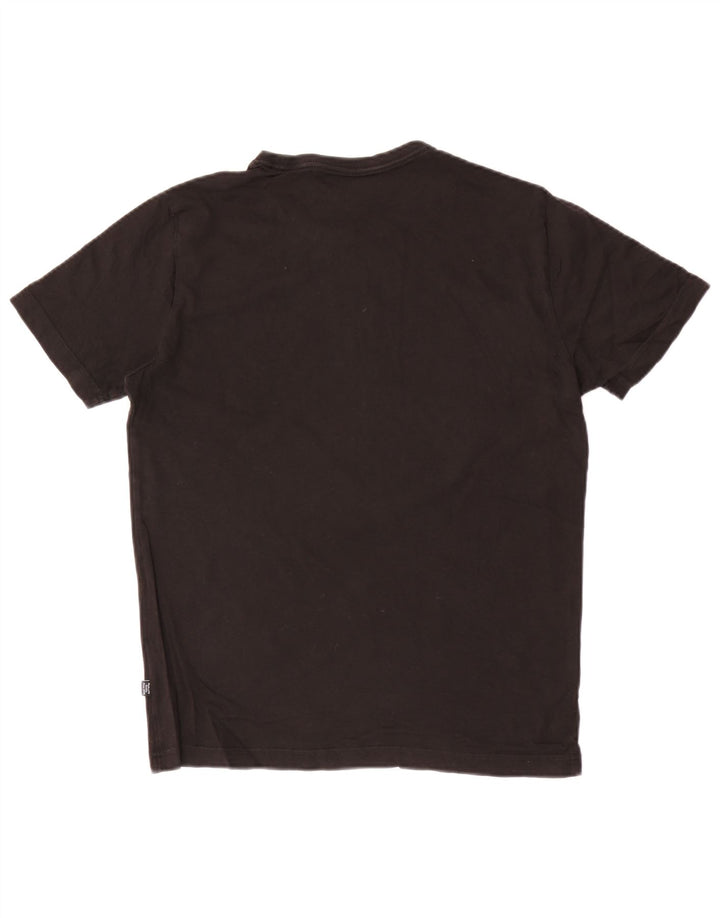 T-shirt męski Puma, mały, czarny, bawełniany