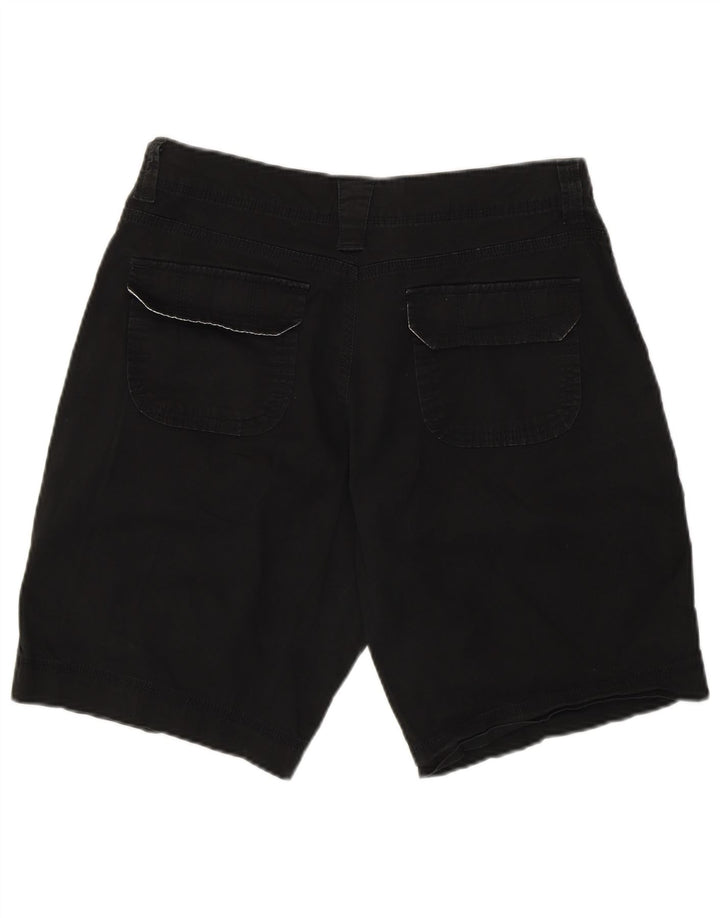 Damskie spodenki chino Lee Natural Fit US 12 Large W34, czarna bawełna