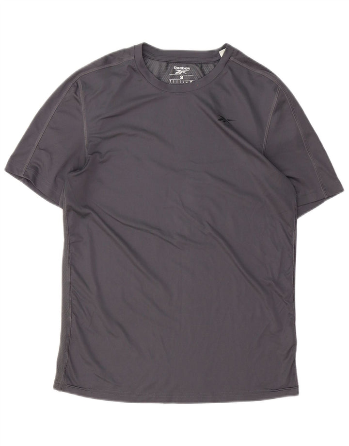 T-shirt męski Reebok, mały, szary