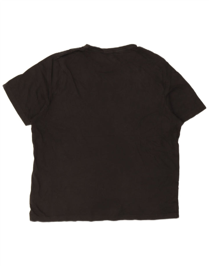 T-shirt męski Puma XL, czarny, bawełniany