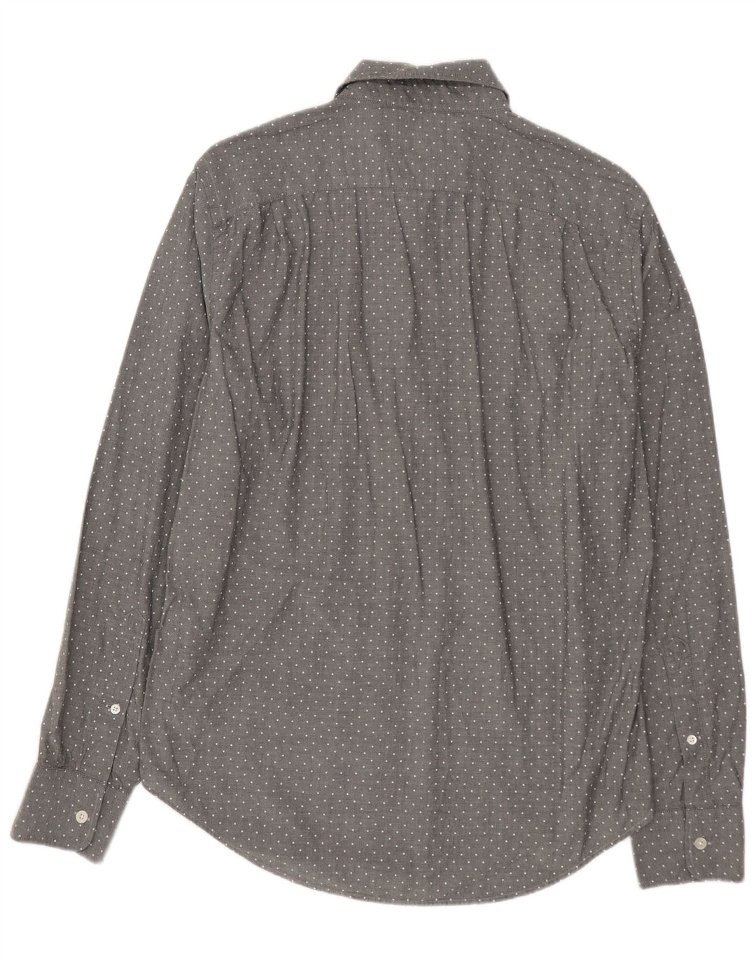 BONOBOS Męska koszula slim fit, średnio szara, bawełniana w cętki