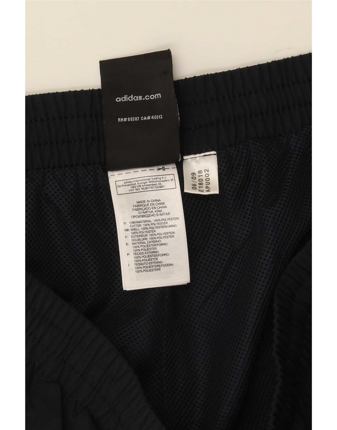 Spodenki sportowe Adidas Męskie Clima 365, duże, granatowe, z poliestru