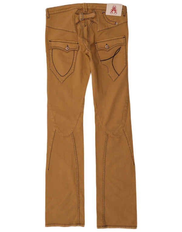 Spodnie damskie z niskim stanem Against My Killer IT 46 Large W32 L36 Beżowe