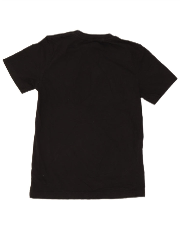 Chłopięcy T-shirt z grafiką Levi's Top 10-11 lat, czarna bawełna
