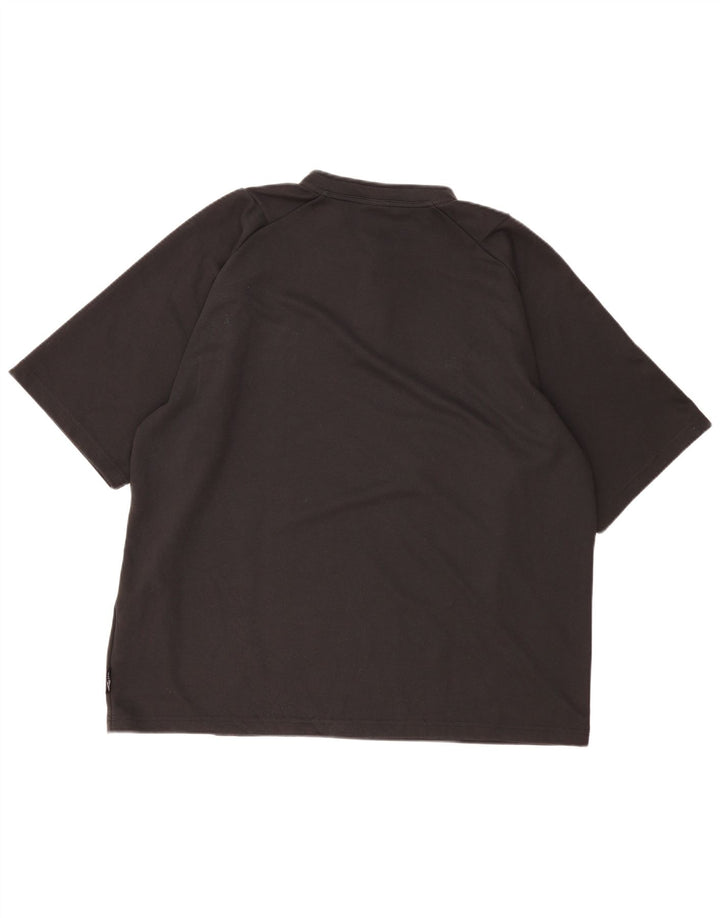 Adidas Męska koszulka z grafiką All Blacks Top 2XL Czarny poliester