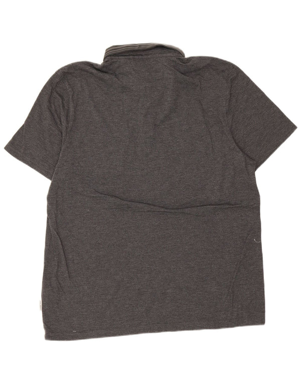 Męska koszulka polo Ted Baker, rozmiar 6, 2XL, szary poliester