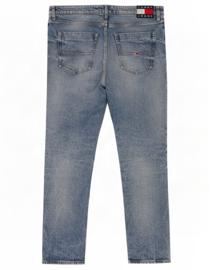 Damskie jeansy slim Tommy Hilfiger W36 L32 Niebieskie bawełniane