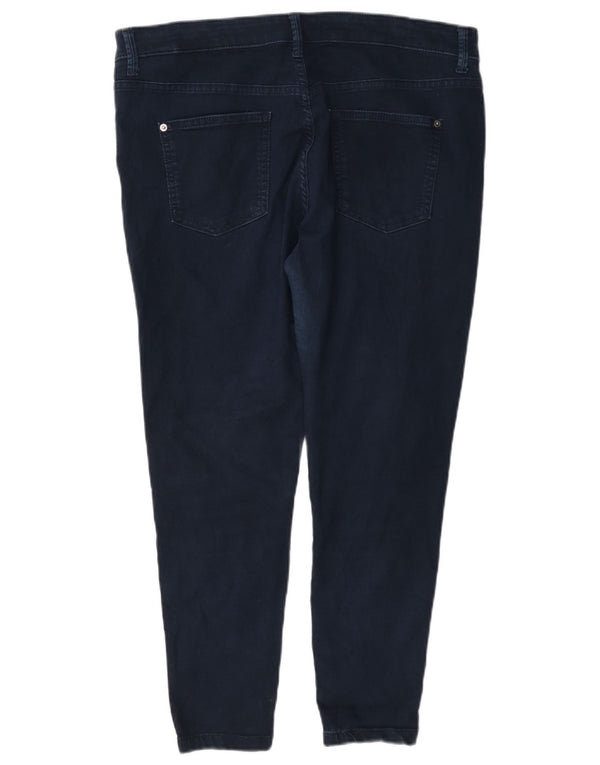 Marks & Spencer Damskie Crop Skinny Jeans UK 16 Large W34 L25 Granatowe