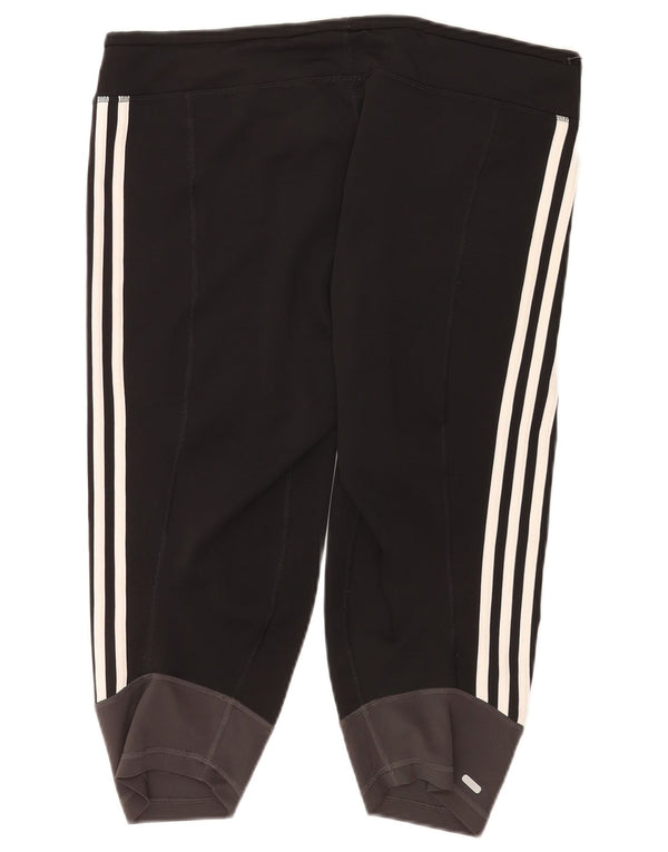 Damskie spodenki sportowe Adidas Climalite Bermuda UK 20/22 XL w kolorze czarnym
