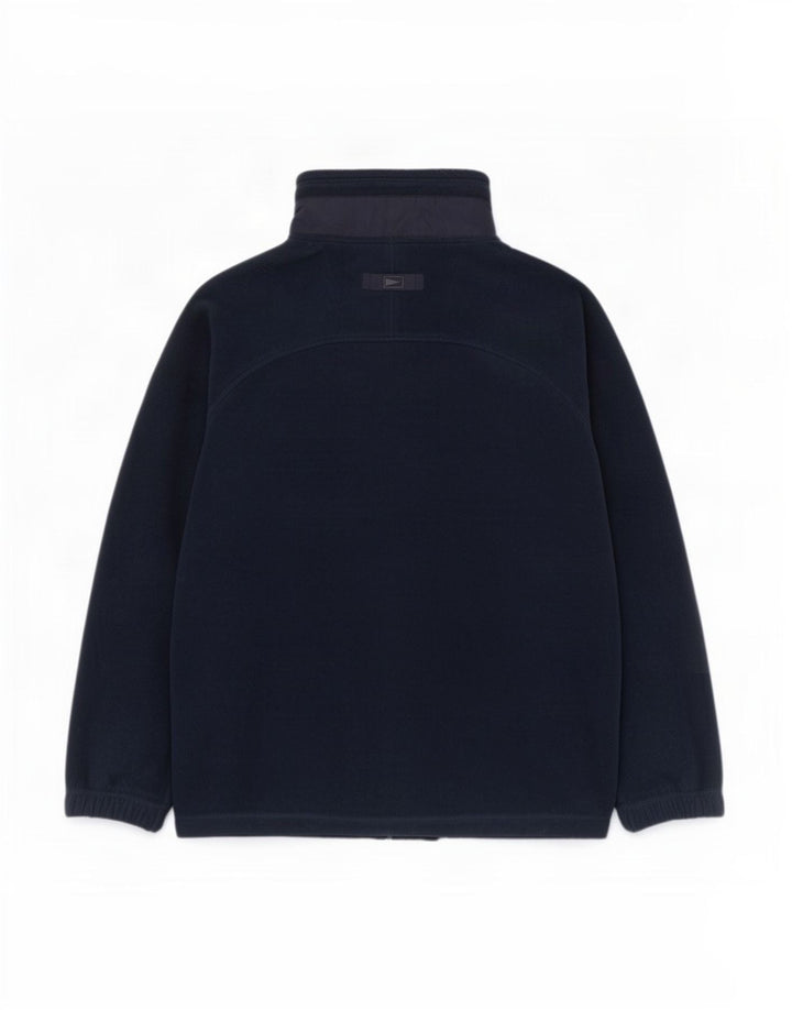 Męska kurtka polarowa Marks & Spencer UK 42 XL, granatowa, poliestrowa