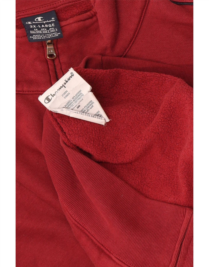 Kurtka męska dresowa Champion 3XL, bordowa, bawełniana