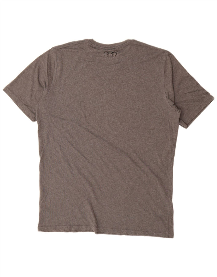 Męski T-shirt Under Armour, duży, szary, nakrapiany