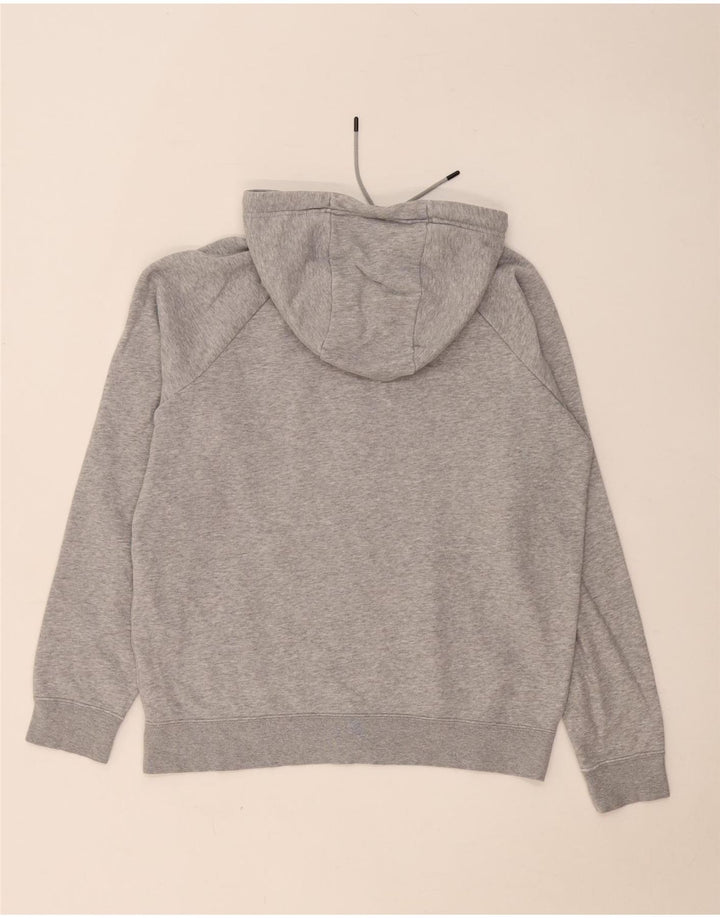 Męski sweter z kapturem i zamkiem błyskawicznym Nike, średnioszary, nakrapiany