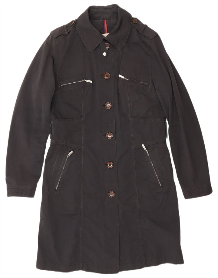 Płaszcz damski MONCLER, rozmiar 4 XL, czarny, poliestrowy, klasyczny